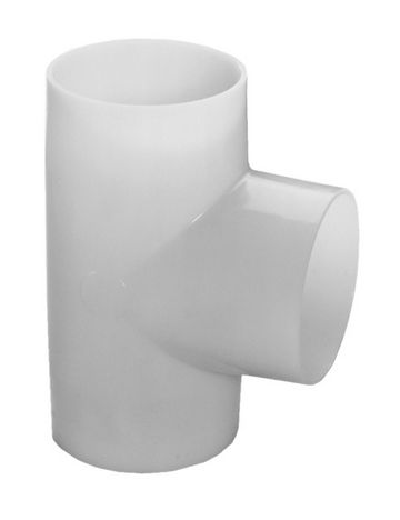 PVDF Standard T 90° rovnoramenný