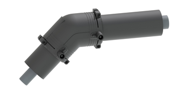 CONTAIN-IT Plus Koleno 45° PVC-U/PE100