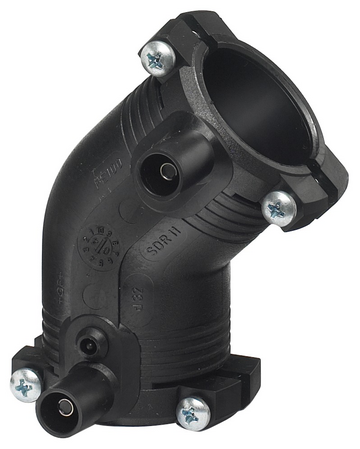 ELGEF Plus Koleno 45° PE100