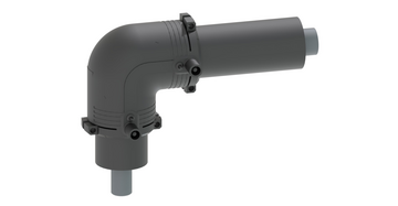 CONTAIN-IT Plus Koleno 90° PVC-C/PE100