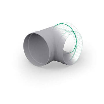 Odbočková tvarovka (T-kus) 90°