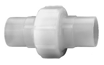 PVDF Standard Šroubení FKM černé
