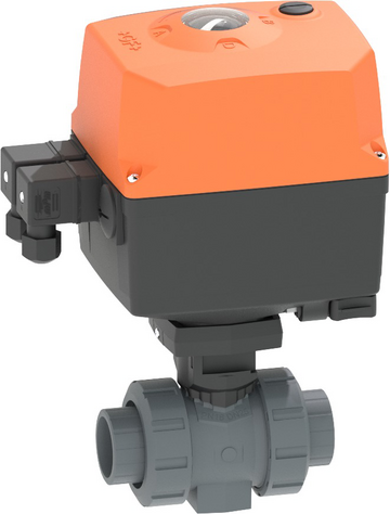 Kulový ventil typ 127 PVC-U