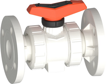 PVDF Standard kulový ventil typ 546 Pro
