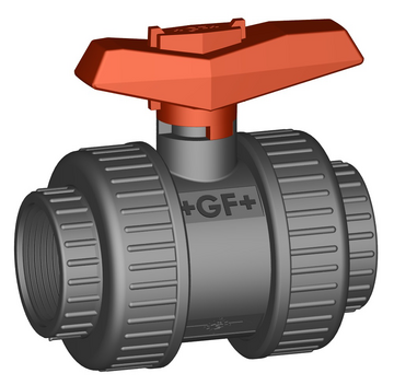 Kulový ventil typ 375 PVC-U