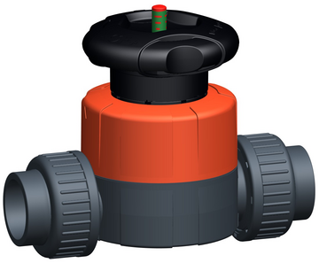 Membránový ventil typ 514 PVC-U