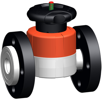 PVDF Standard Membránového ventilu typ 517