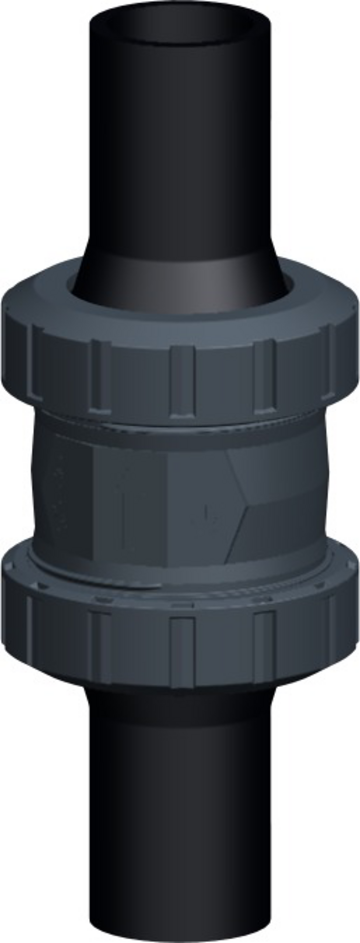 Zpětný ventil typ 561 PVC-U PE