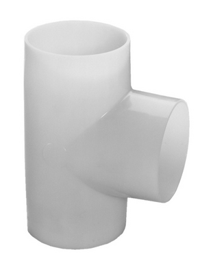 PVDF Standard T 90° rovnoramenný