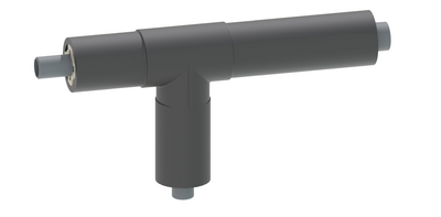 CONTAIN-IT Plus T90 ° rovnoramenný PVC-U/PE100