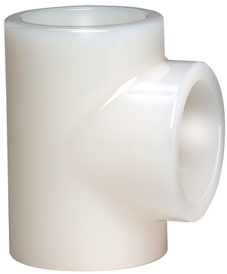 PVDF Standard T 90° rovnoramenný