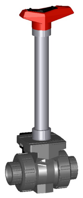 Prodloužené ovládání 546 a 543 PVC-U metrický