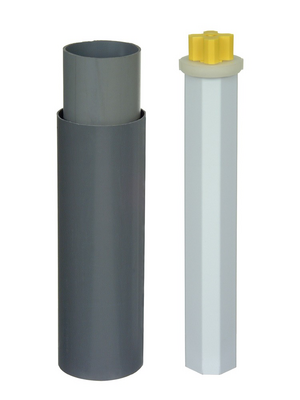 ELGEF Plus Kulový ventil prodlloužené ovládání (sada) PVC