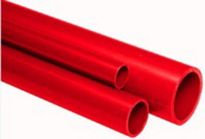 DEKADUR-L-HP Pipe, PVC-U, červená