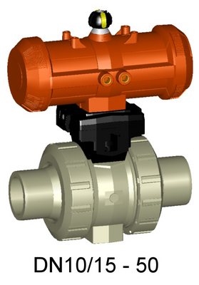 PP-H Standard kulový ventil typ 231