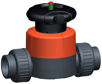 Membránový ventil typ 514 PVC-U