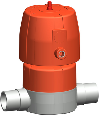 Membránový ventil DIASTAR Six PVC-C