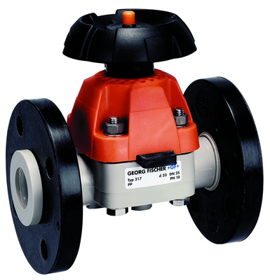 PP-H Standard membránový ventil typ 317