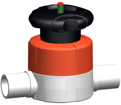 PVDF Standard membránový ventil typ 515