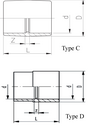 PVDF Standard Spojka