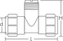 PP-H Standard instalační tvarovka typ 310