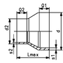 Redukce SDR17/17.6 PE