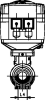 PP-H Standard Kulový ventil typ 180